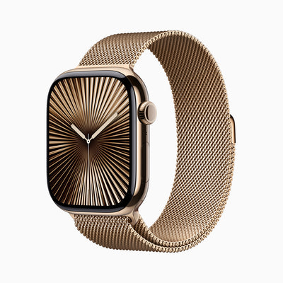 Apple Watch Series 10 42 mm Titanio Oro — Open Box