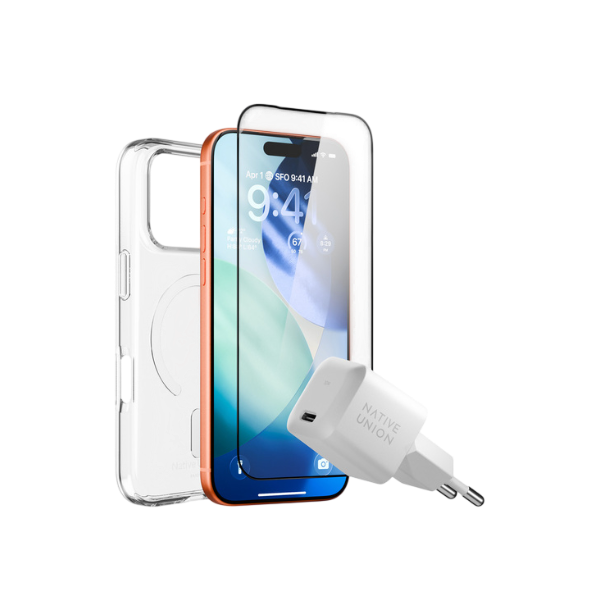 Kit inicial Native Union (Re)Clear para iPhone 17 Pro Max