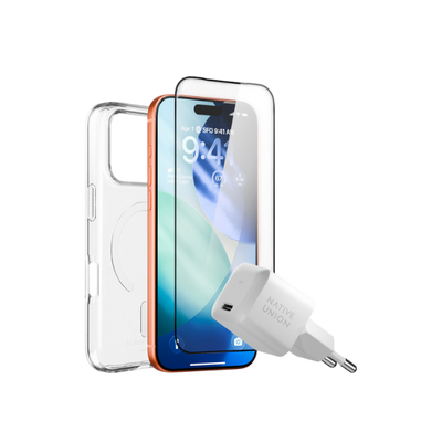 Kit inicial Native Union (Re)Clear para iPhone 17 Pro