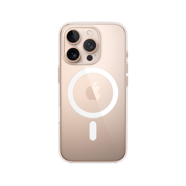 Apple Carcasa Transparente Con Magsafe Para Iphone 16 Pro
