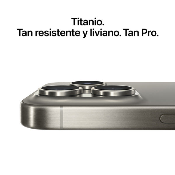Iphone 15 Pro Max 1 Tb Natural Titanio Reacondicionado